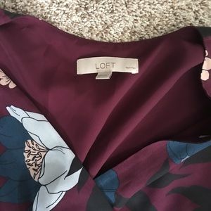 Loft print dress! Midi floral